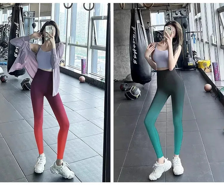 Seamless Gradient Yoga Leggings