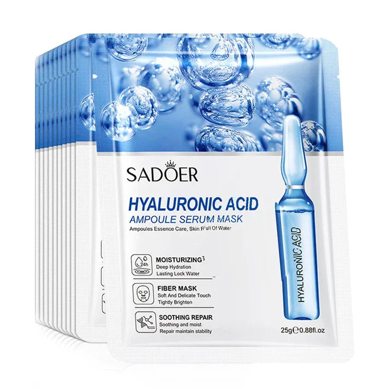 24K Gold Vitamin C Hyaluronic Acid Face Mask - Palm and Thread