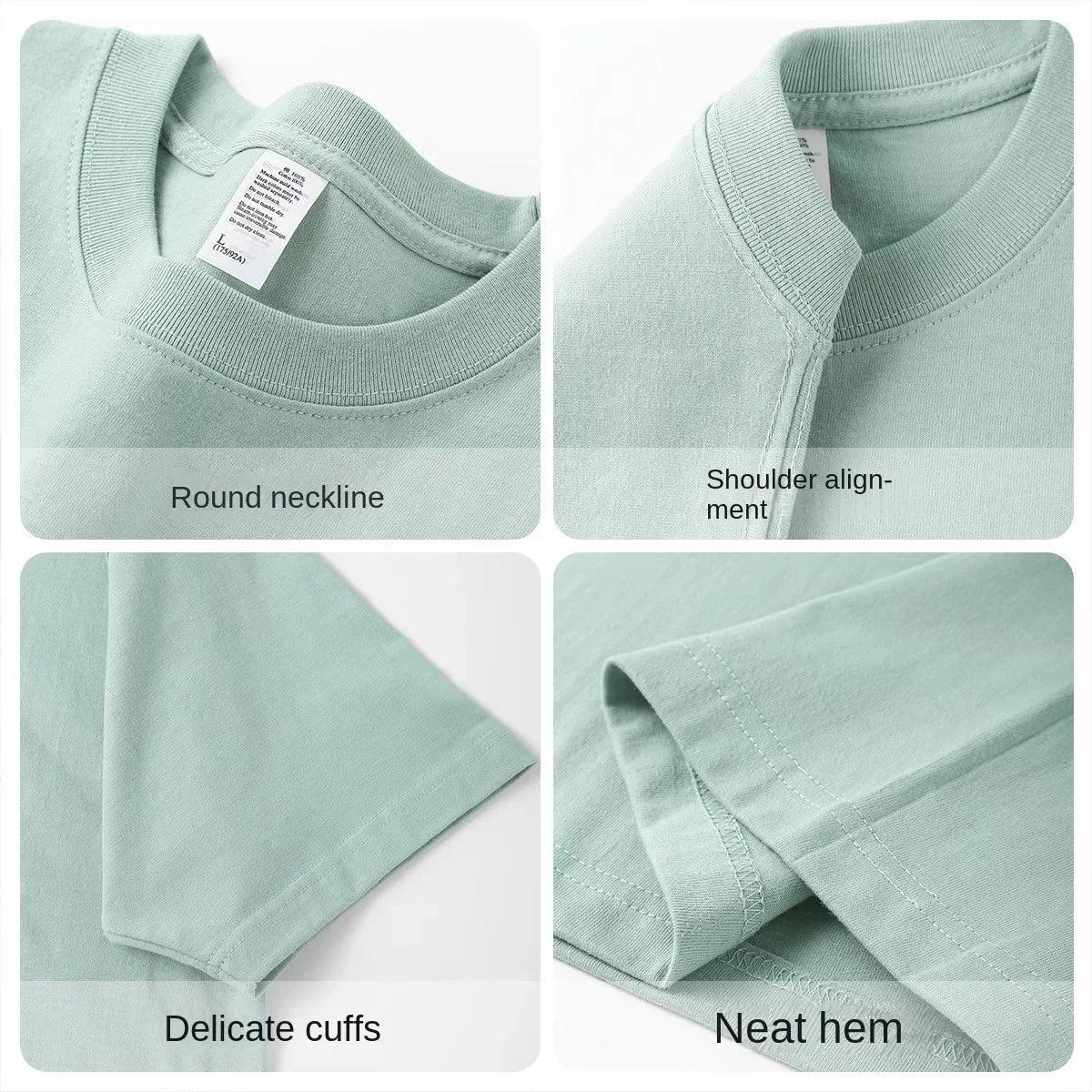 Pure Cotton T-shirt Men - Palm and Thread