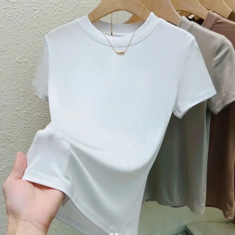 Slim Fashion T Shirt Street Casual - Palm and Thread