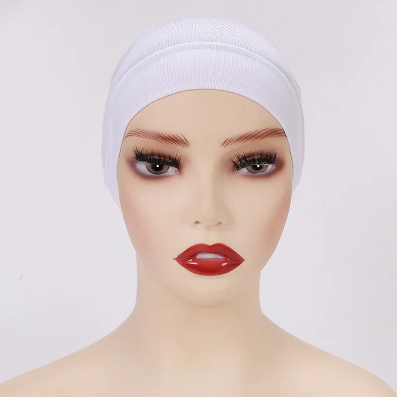 Soft Cotton Under Scarf Cap Turban - Palm and Thread