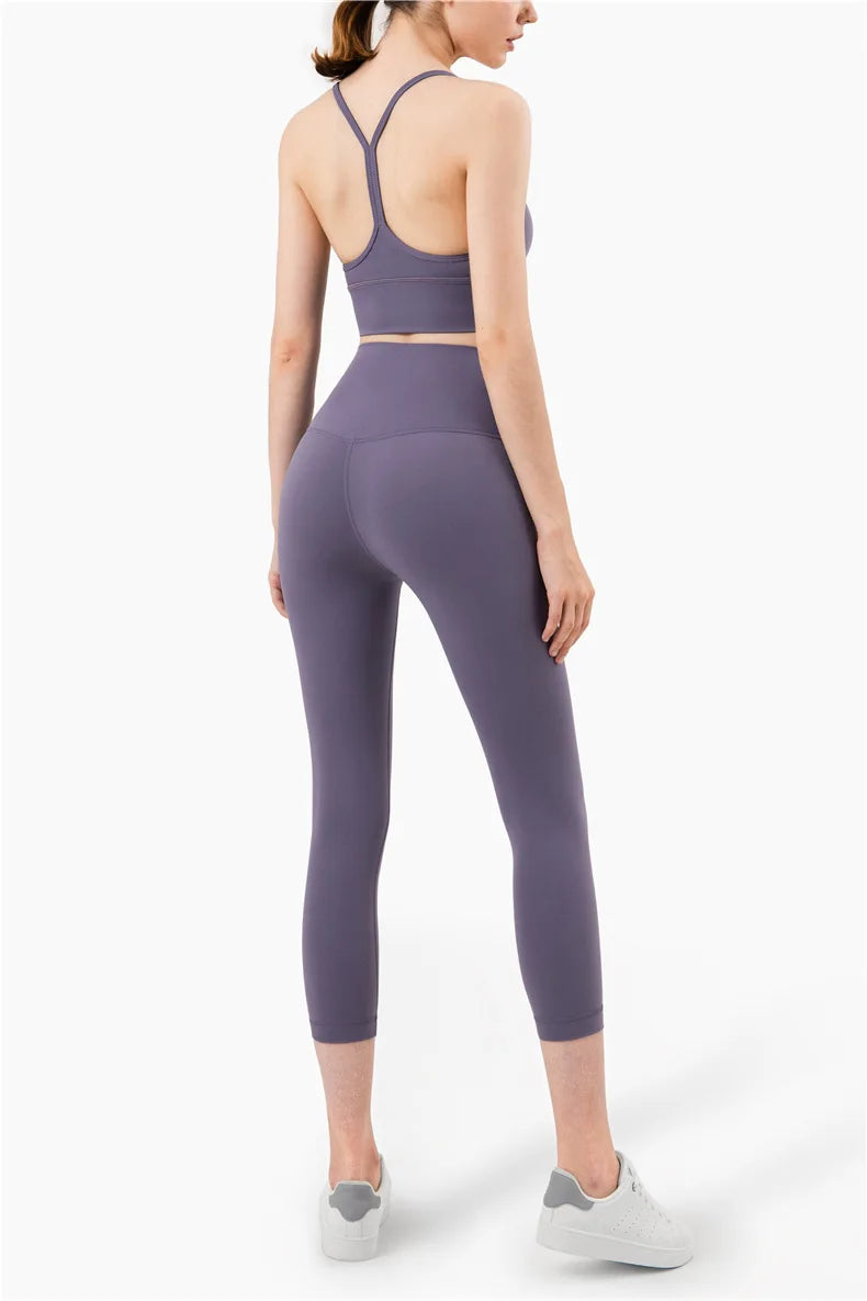 Women's High-Waist Capri Yoga Pants