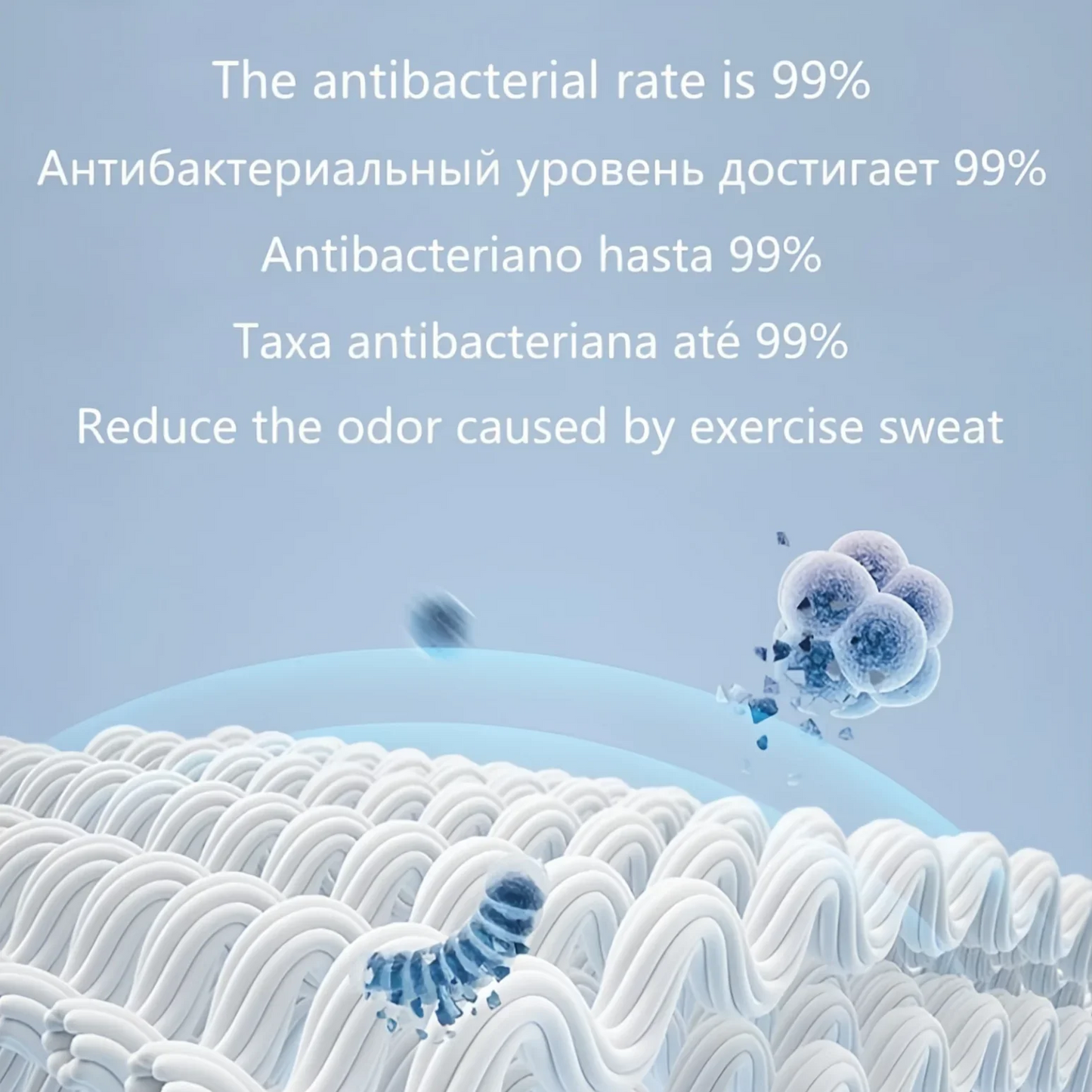 High-Waist Anti-Bacterial Leggings