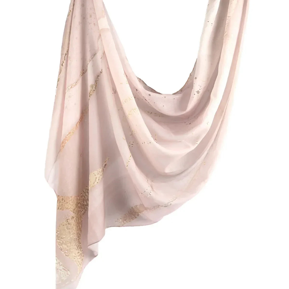 New Watercolor Tie-Dye Cotton Scarf - Palm and Thread