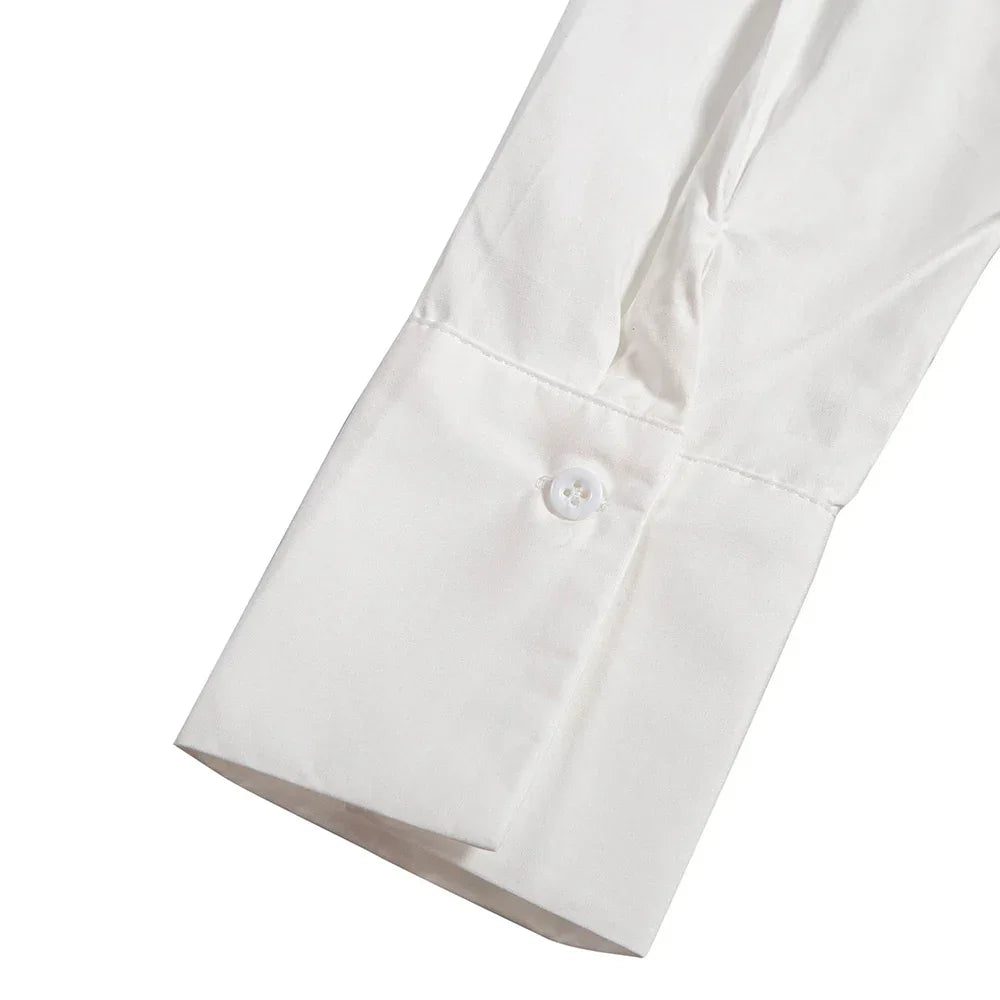 New Casual Ruffles Solid Blouse - Palm and Thread