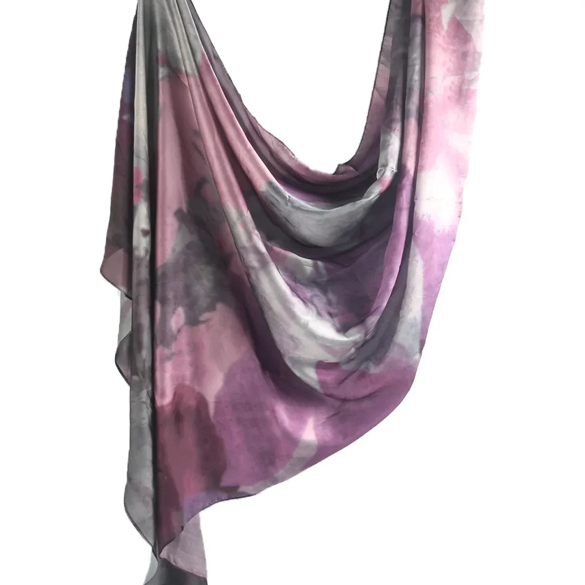 Water Print Shawl Chiffon Silk Hijab - Palm and Thread
