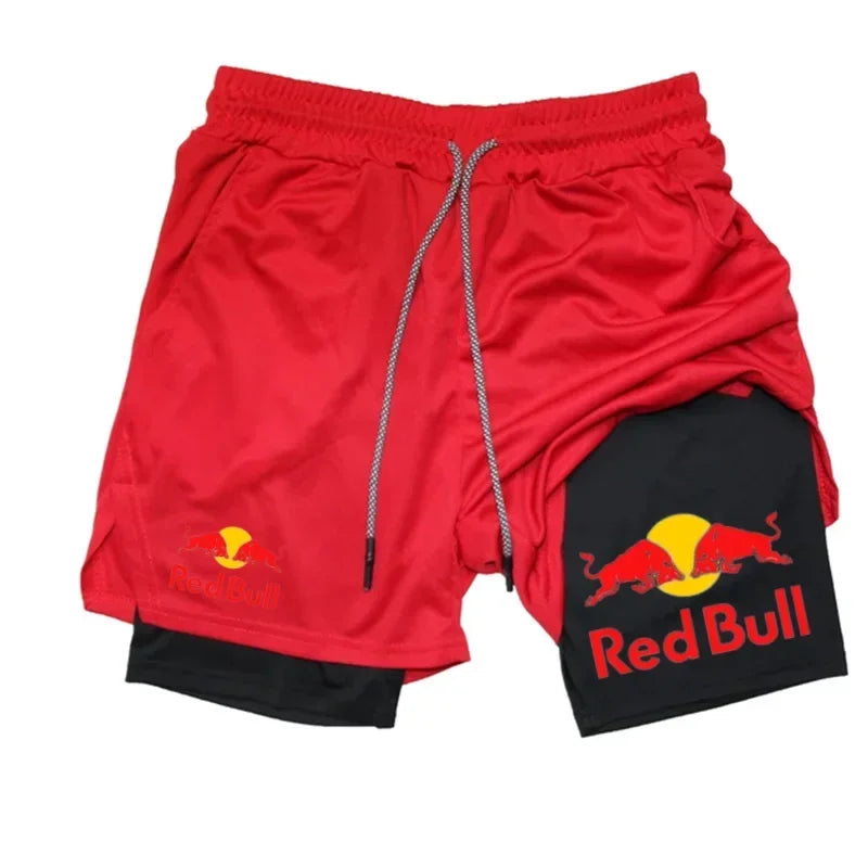 Red Bull Newest Short - Palm and Thread