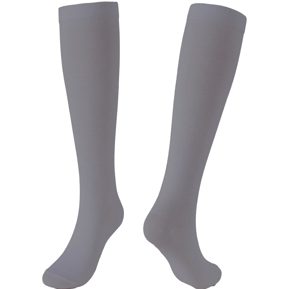 Soild Color Compression Stockings - Palm and Thread