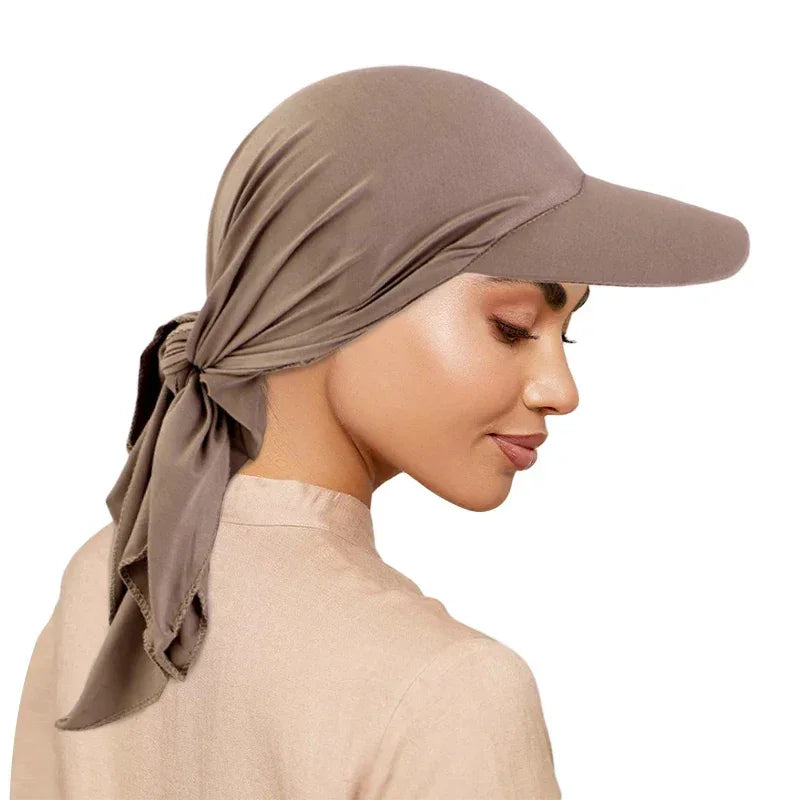 New Instant Hijab Cap Bonnet Voile - Palm and Thread