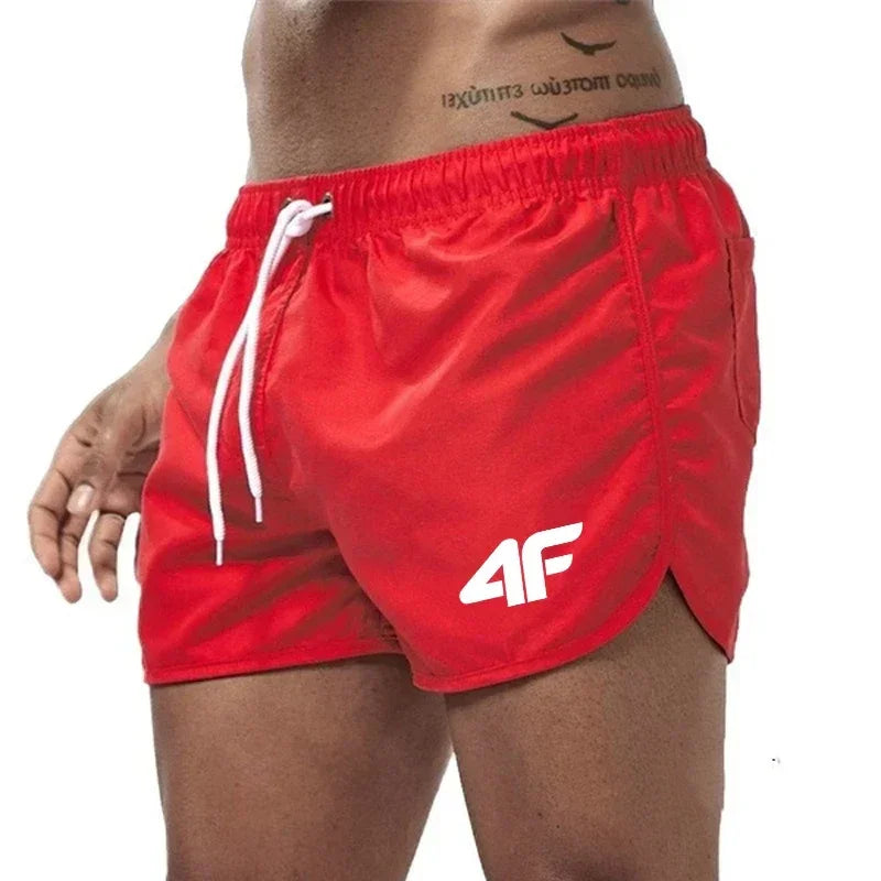 Beach Trunks Summer Swim Gym Pant - Palm and Thread