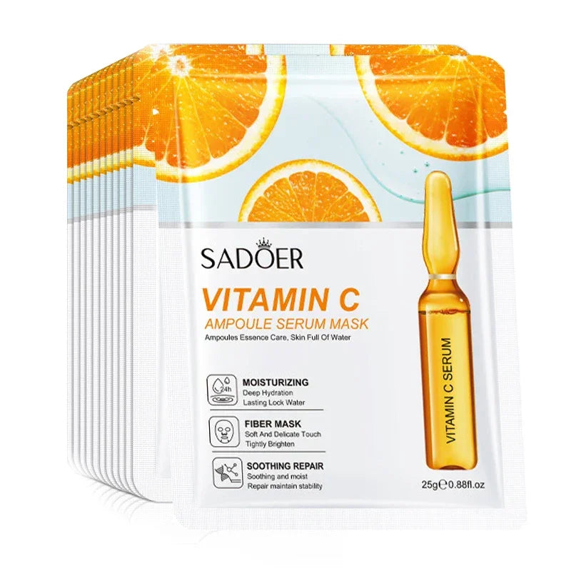 24K Gold Vitamin C Hyaluronic Acid Face Mask - Palm and Thread