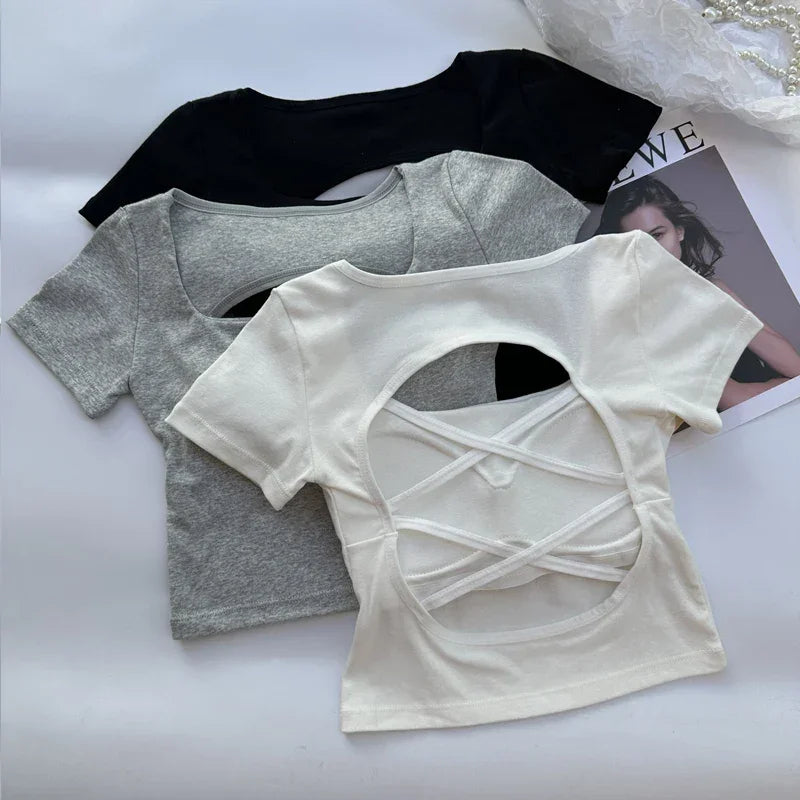 Square Neckline crop top - Palm and Thread