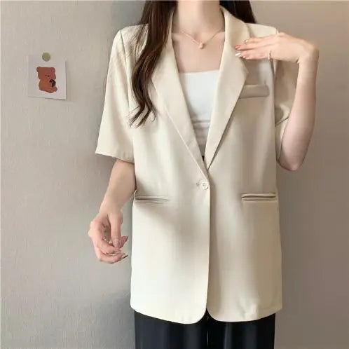 Breeze Form Summer Suit Jacket