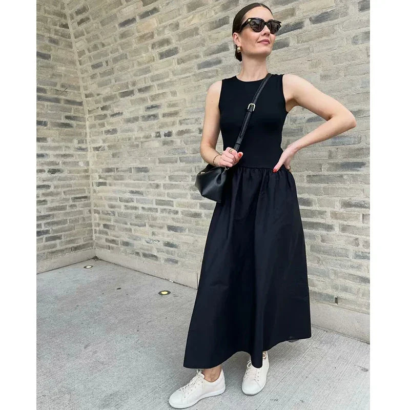 New Chic Slim Simple Elegant Dress - Palm and Thread