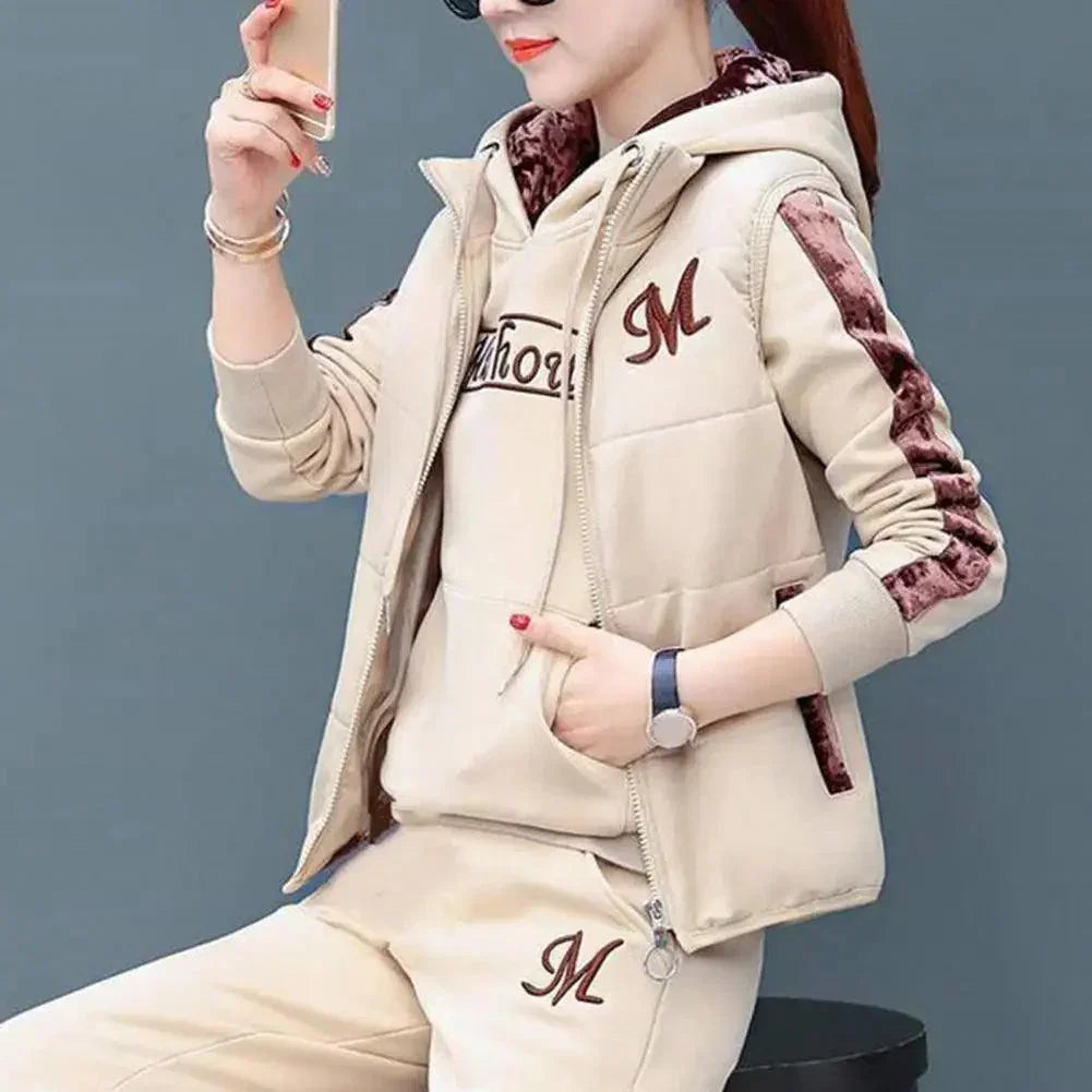 Fashion Hooded Warm Tracksuit - Palm and Thread
