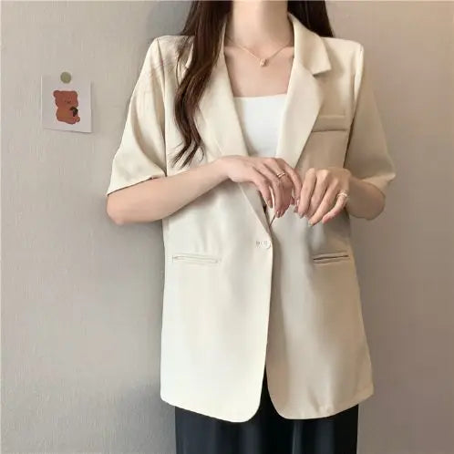 Breeze Form Summer Suit Jacket