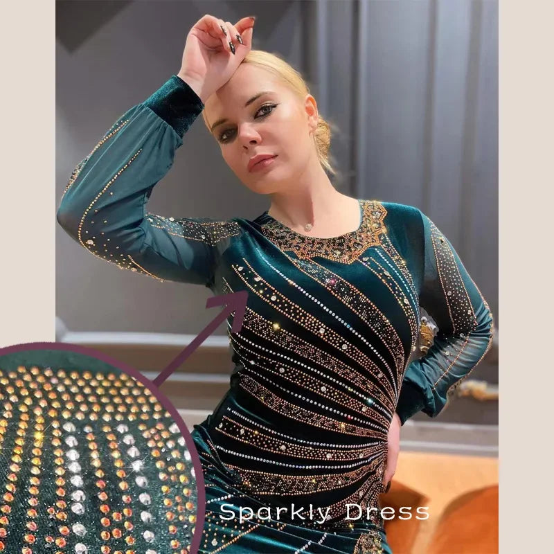 Noble Diamond Robe Dress - Palm and Thread