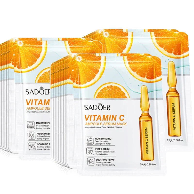 24K Gold Vitamin C Hyaluronic Acid Face Mask - Palm and Thread