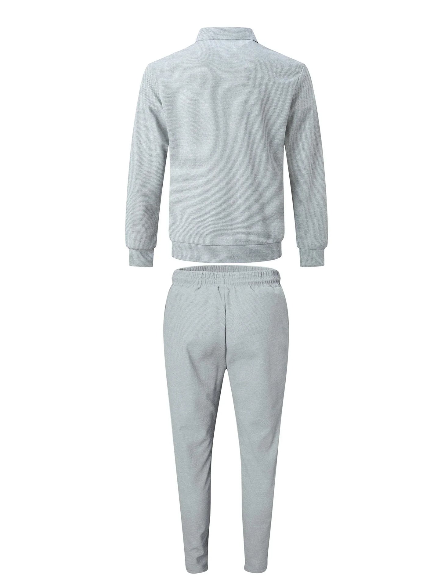 Slim Fit Jacket with Zipper Pocket Sportswear SET - Palm and Thread
