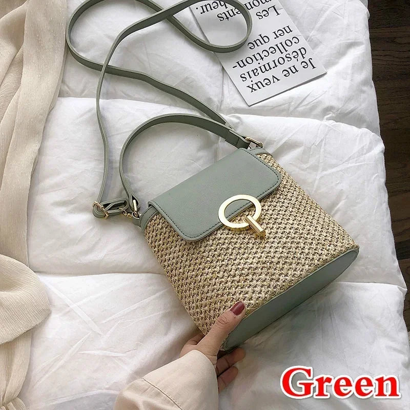Beach Vacation Woven Bag - Palm and Thread