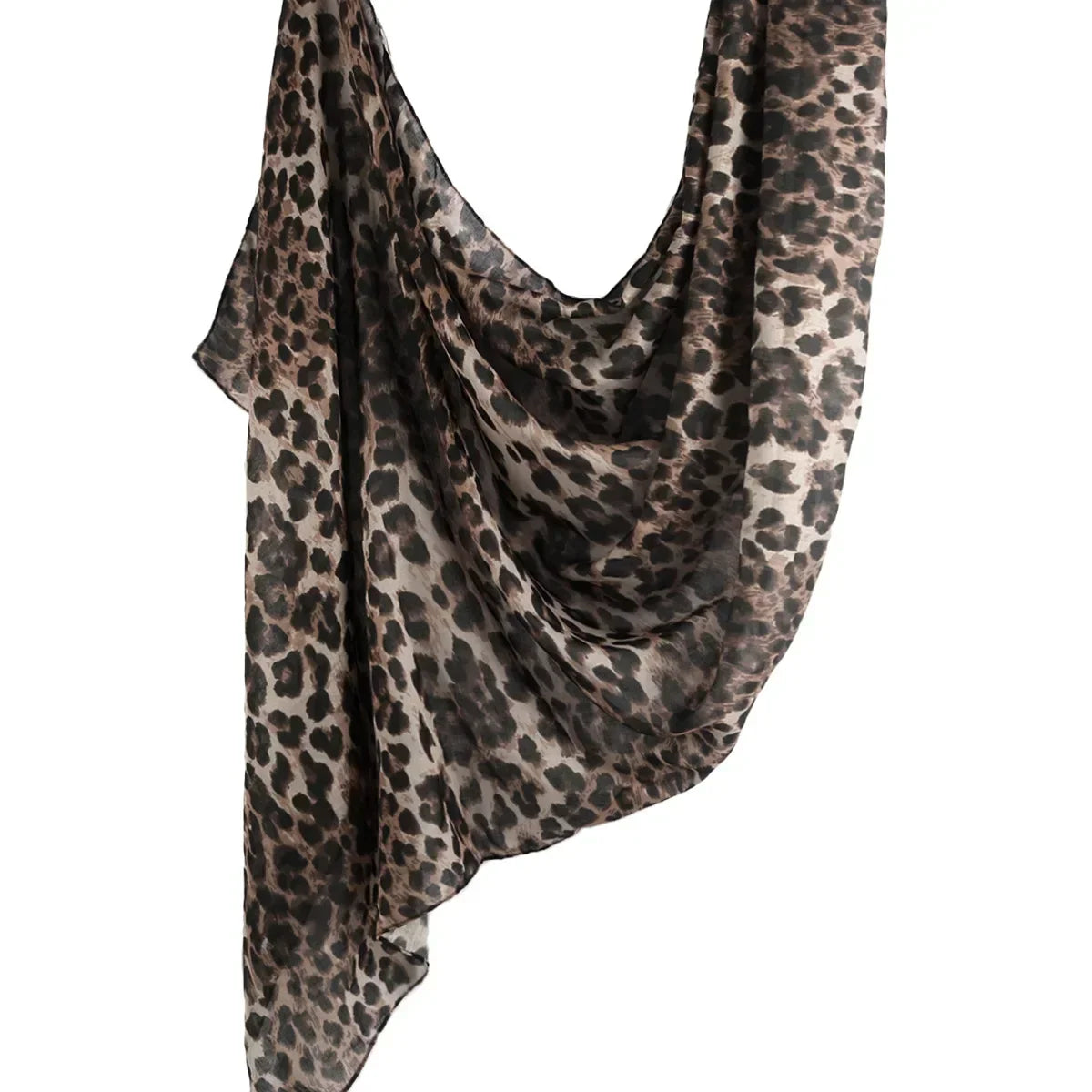 New Watercolor Tie-Dye Cotton Scarf - Palm and Thread