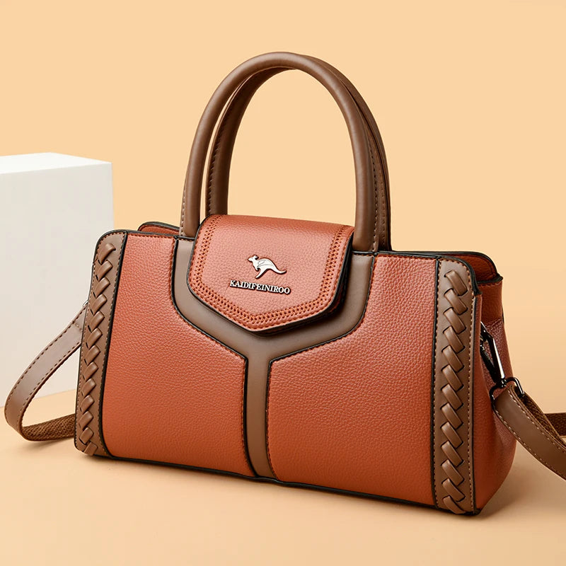 Soft Leather Shoulder Bag - Palm and Thread