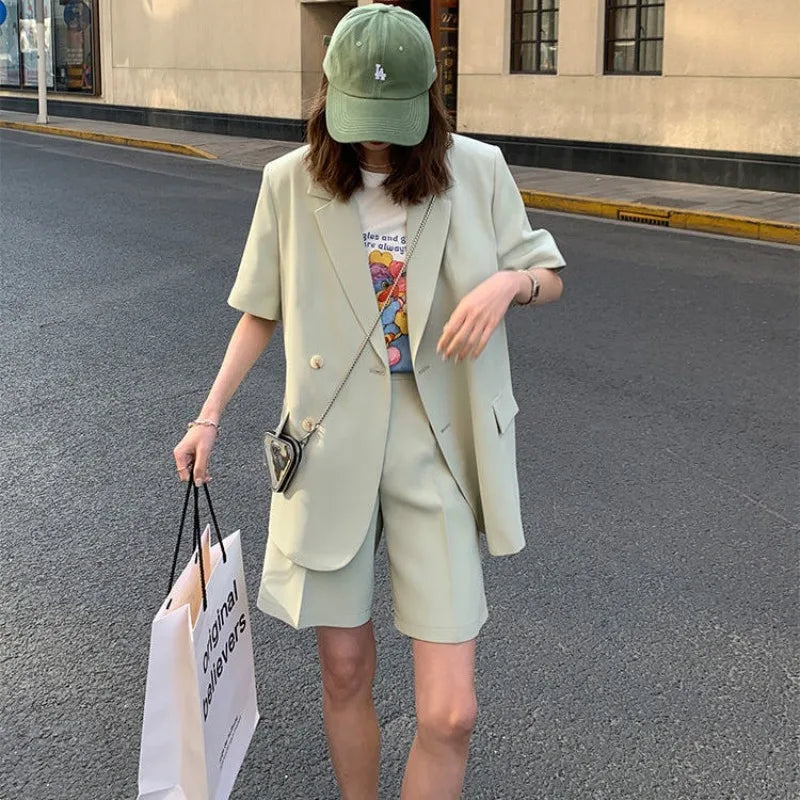 Breezy Chic 2-Piece Summer Shorts Set