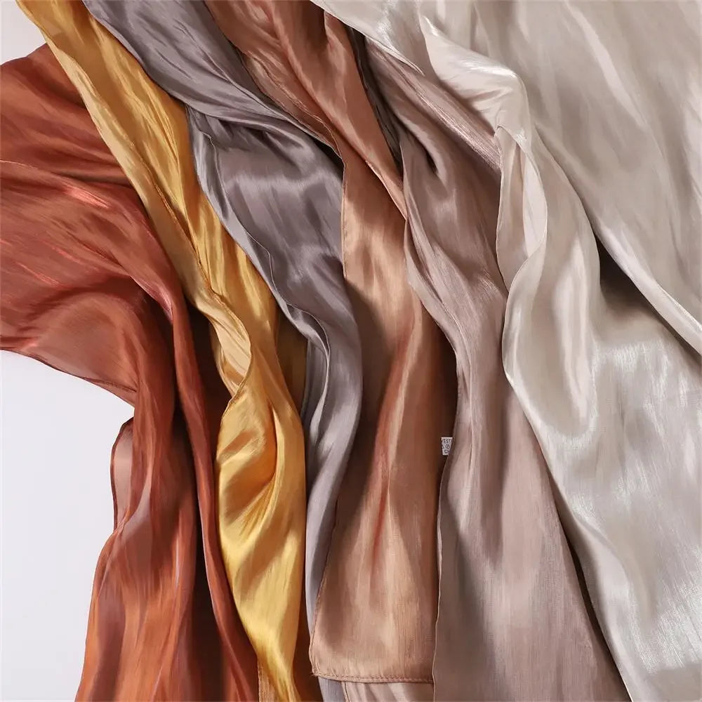 Bonnet Satin Glitter Scarf - Palm and Thread