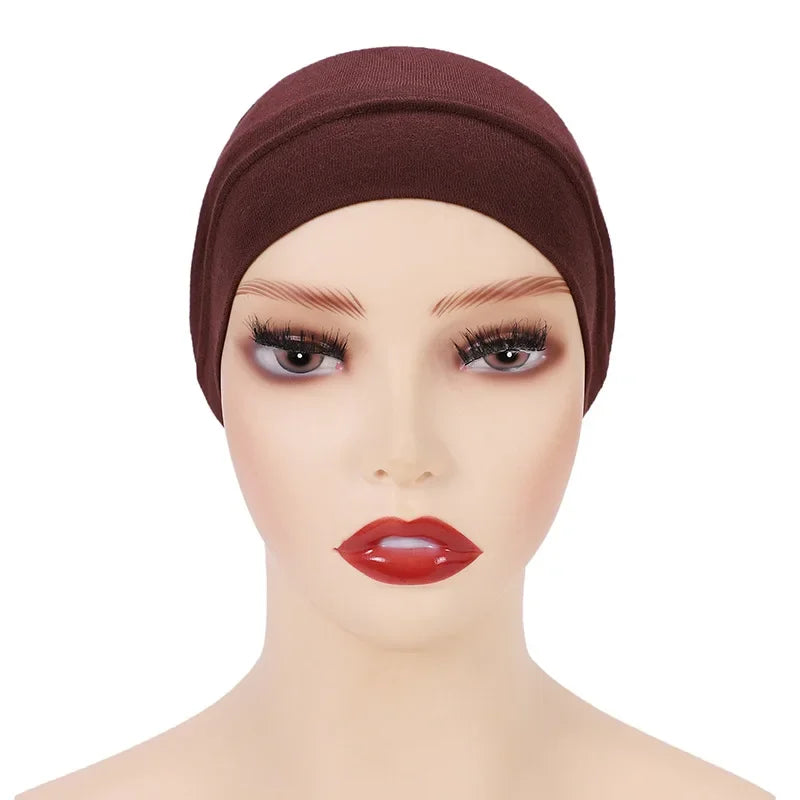 Soft Cotton Under Scarf Cap Turban - Palm and Thread