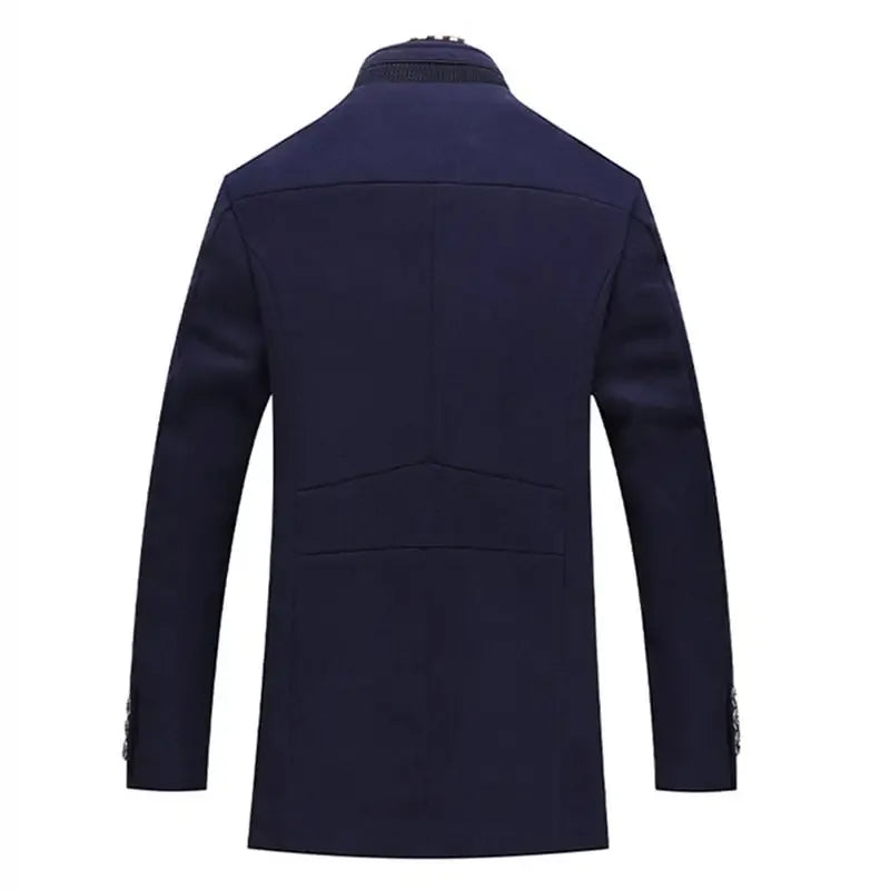 Wool Coats Smart Casual Thick Warm