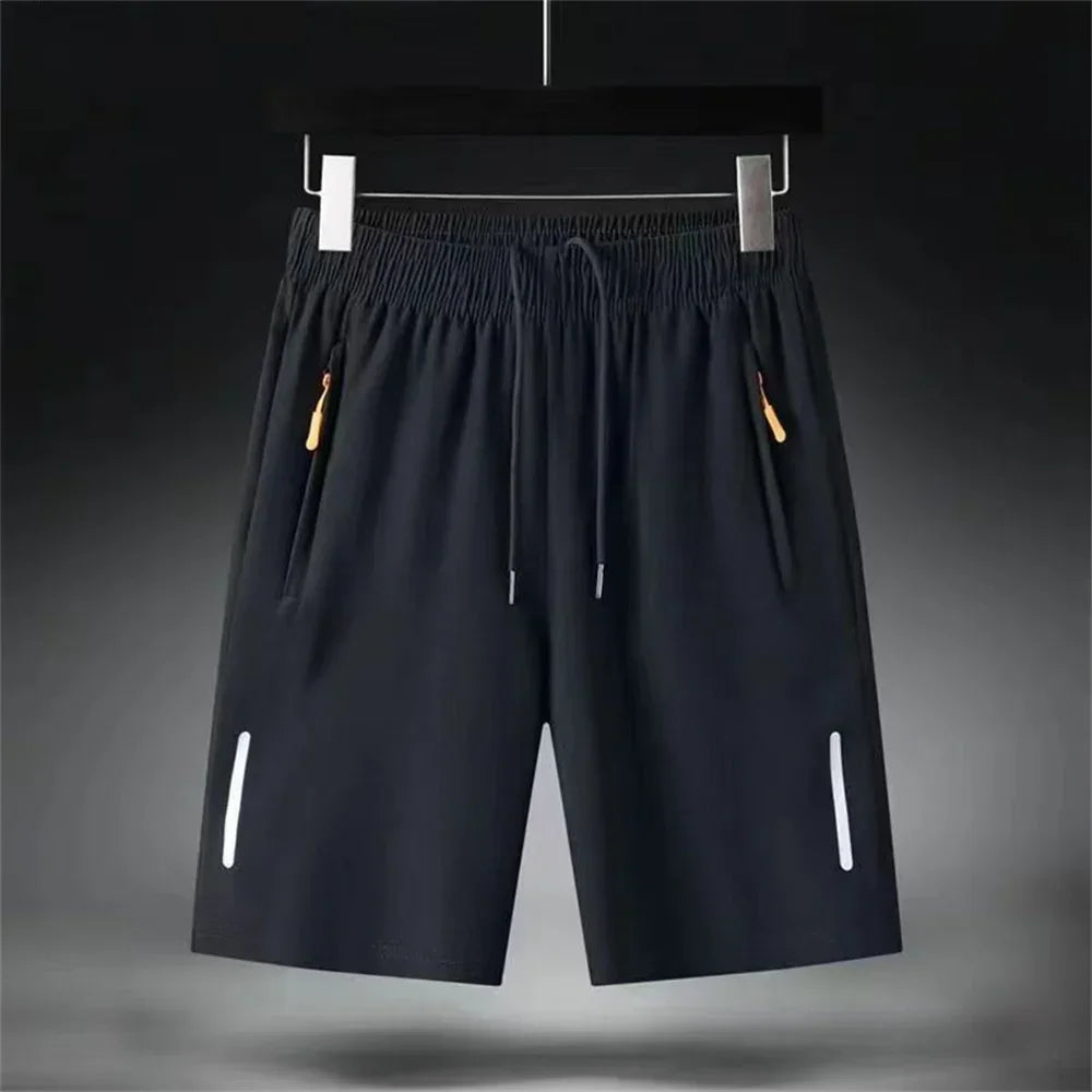 Ultra-thin Ice Silk Beach Casual Short - Palm and Thread