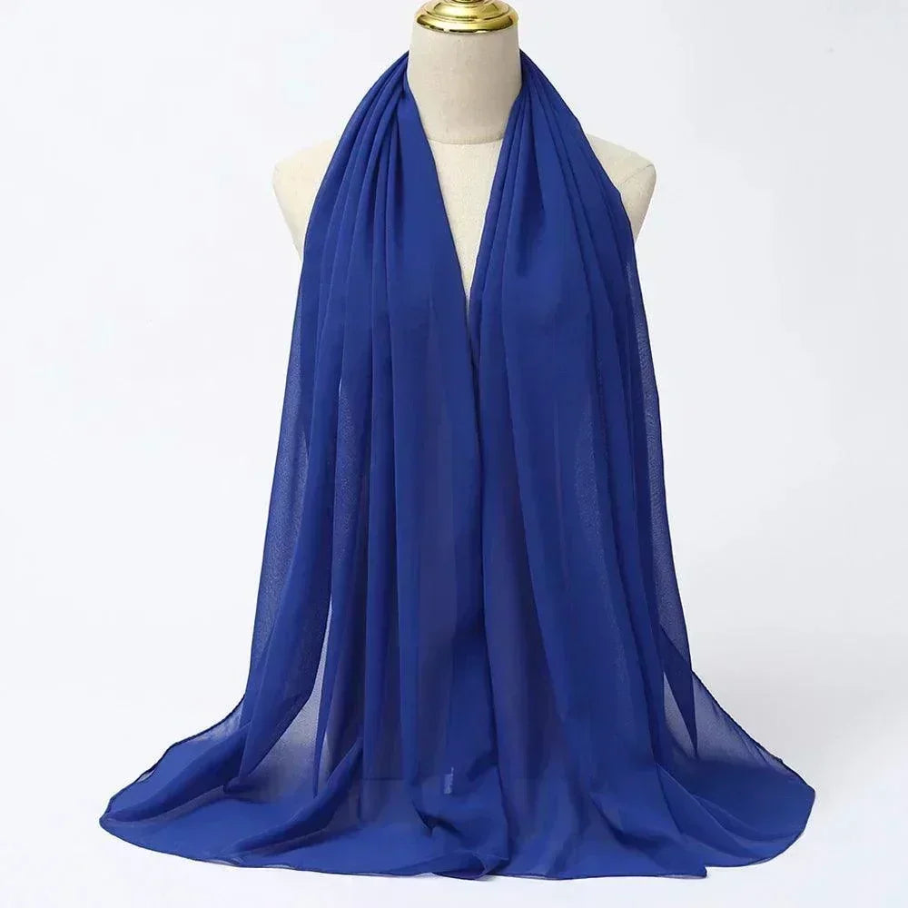 Chiffon Hijab Head Wrap - Palm and Thread