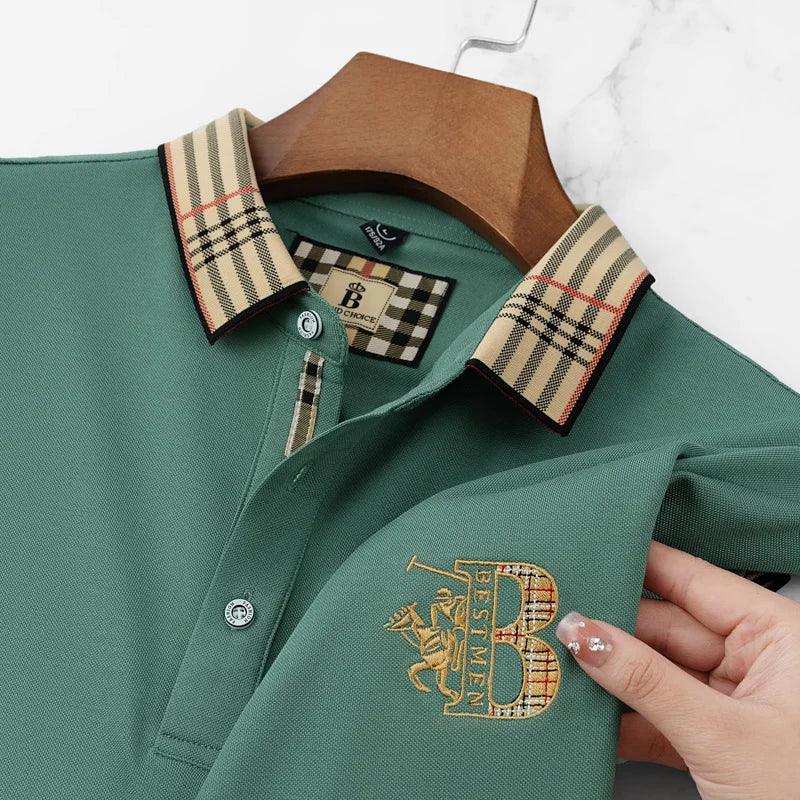 embroidered polo shirt - Palm and Thread