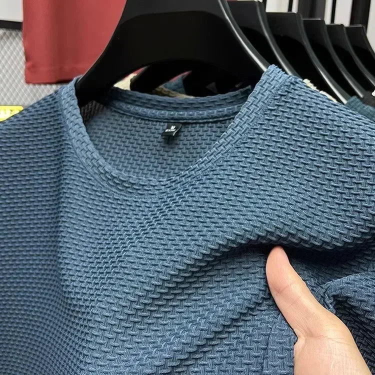 Mesh Bamboo Ice Silk T-shirt - Palm and Thread