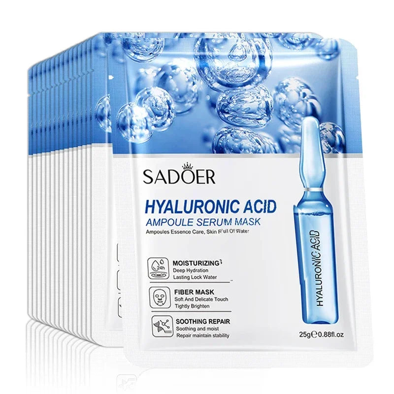 Hyaluronic Acid Firming Hydrating Moisturizing Face Mask - Palm and Thread
