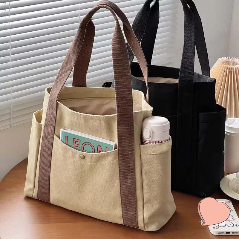 Large Capacity Canvas Tote Bag