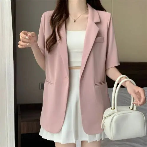 Breeze Form Summer Suit Jacket