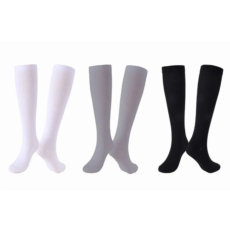 Soild Color Compression Stockings - Palm and Thread