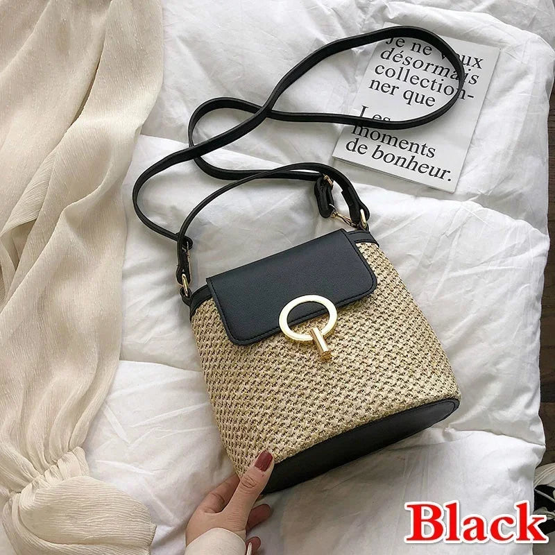 Beach Vacation Woven Bag - Palm and Thread
