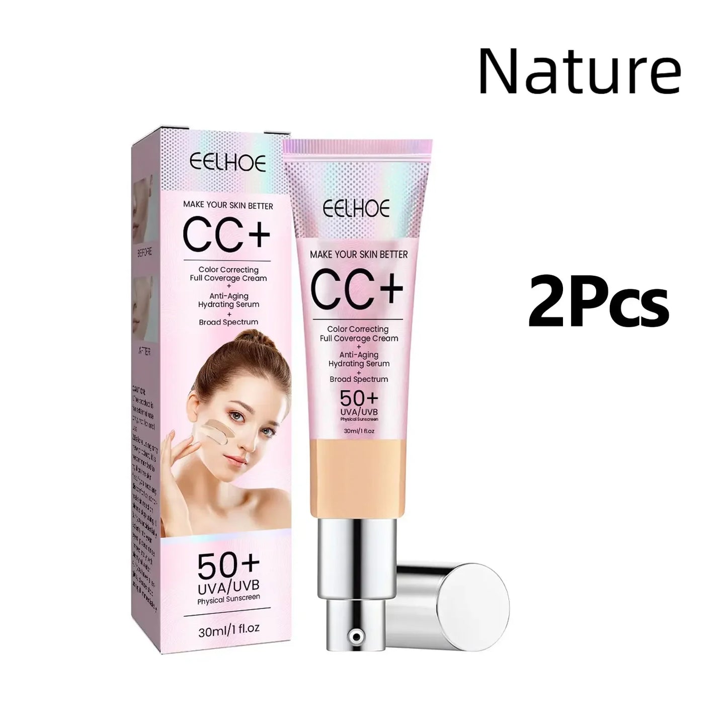 Waterproof Brighten Moisturizing Cream Foundation - Palm and Thread