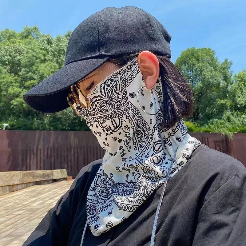 Fashion Punk Sunscreen Mask Scarf - Palm and Thread