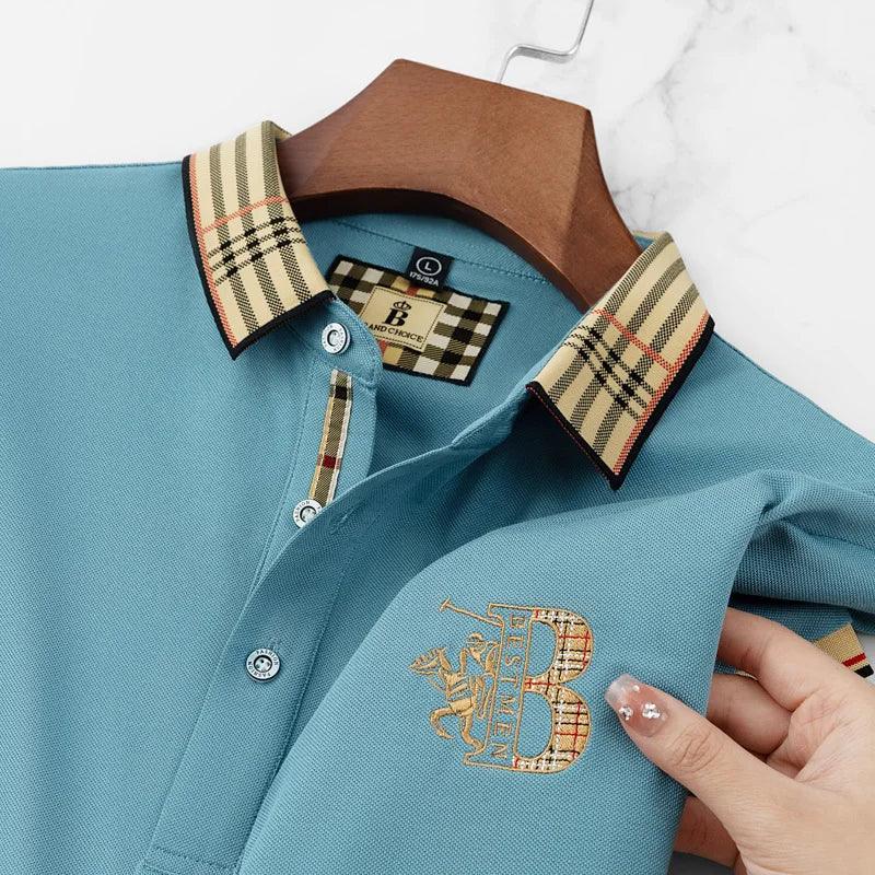 embroidered polo shirt - Palm and Thread