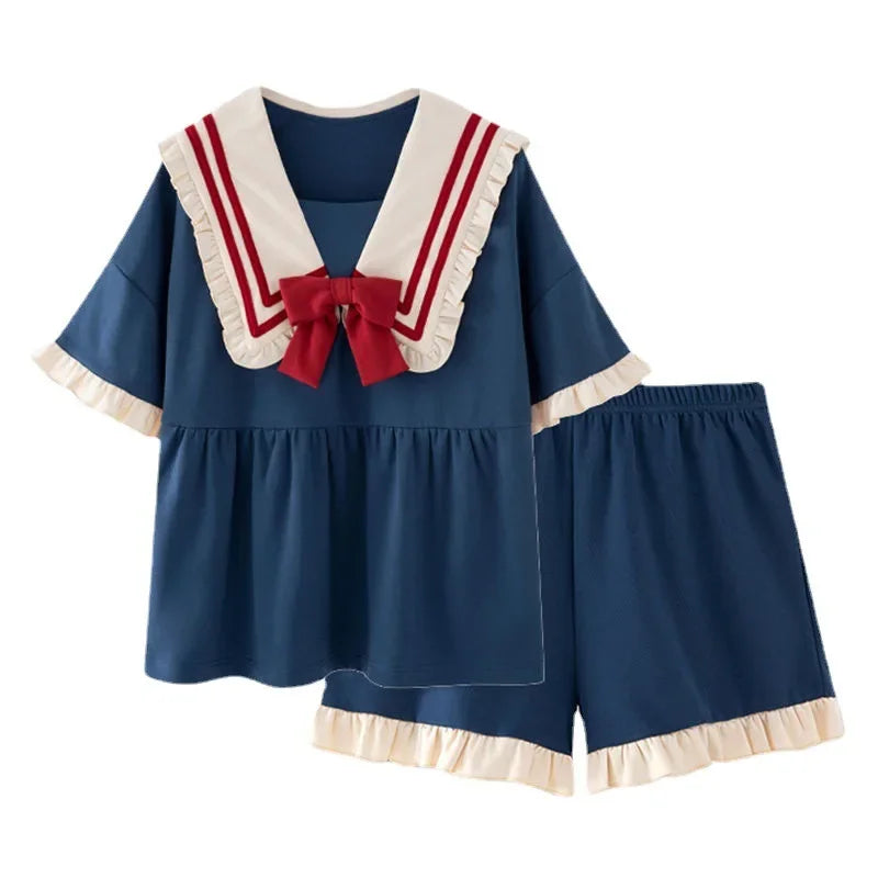 Princess Navy Wind Pajama - Palm and Thread