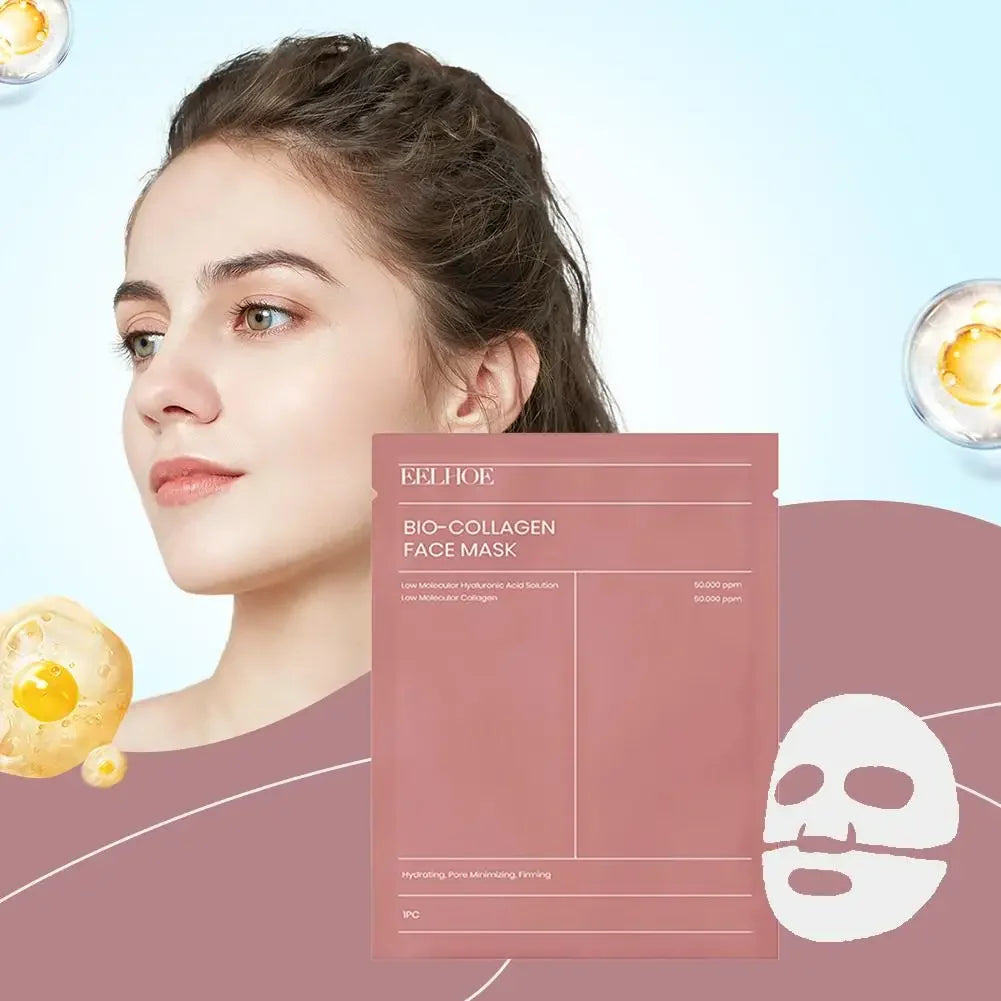 Collagen Moisturizing Oil-Control Brightening Face Mask - Palm and Thread