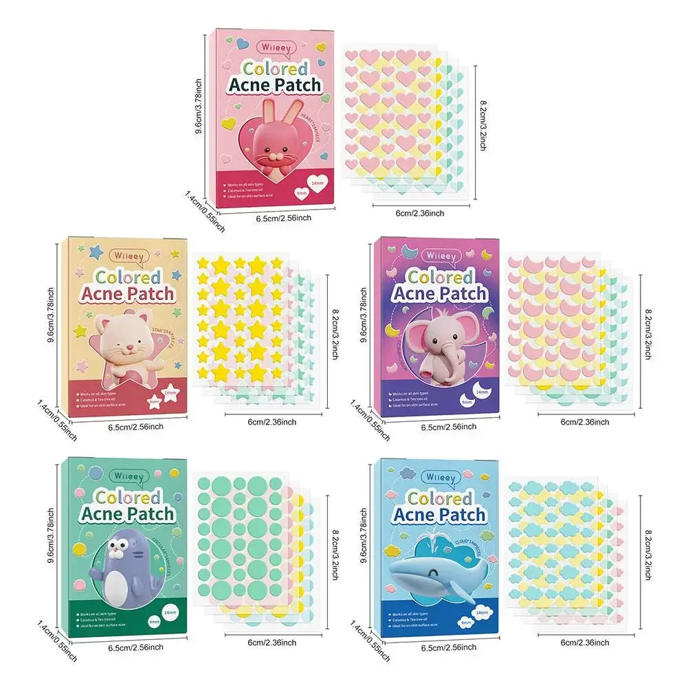 Pimple Patch Colorful Invisible Acne Removal Sticker - Palm and Thread