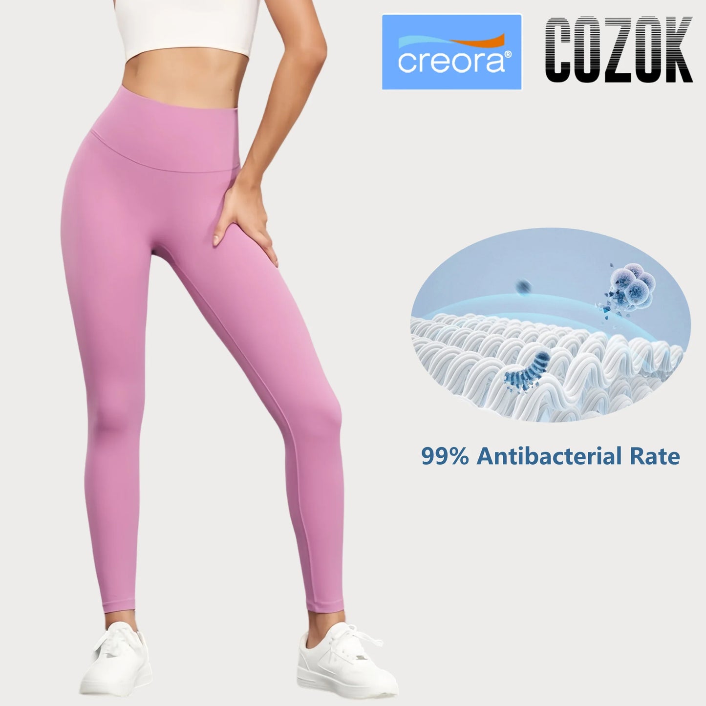 High-Waist Anti-Bacterial Leggings
