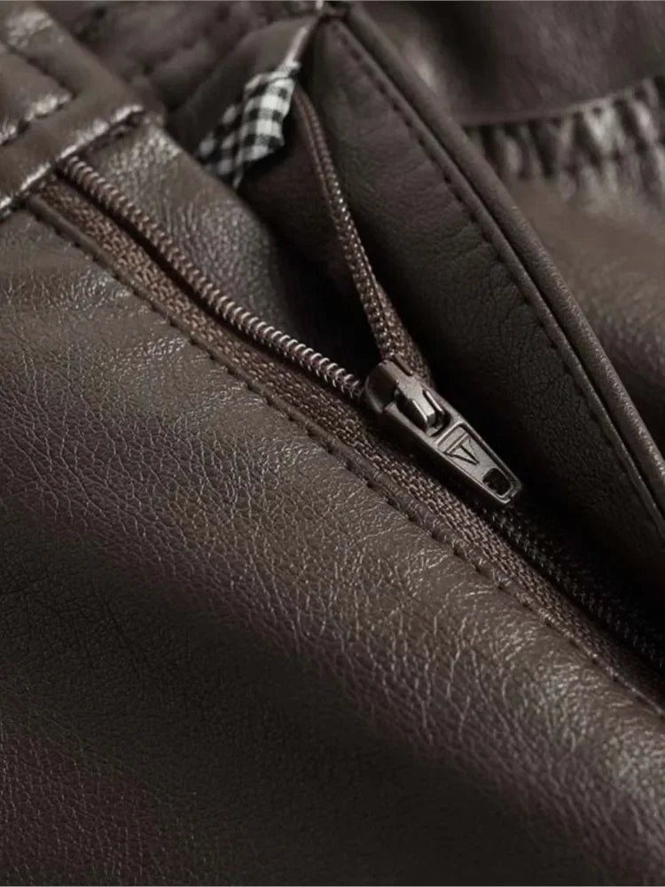 PU Leather Wed Leg Pant - Palm and Thread