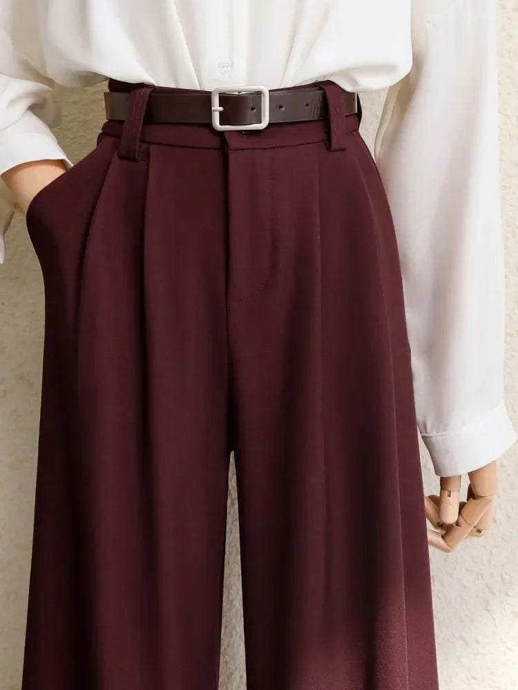 New wide-leg Suits Pant - Palm and Thread