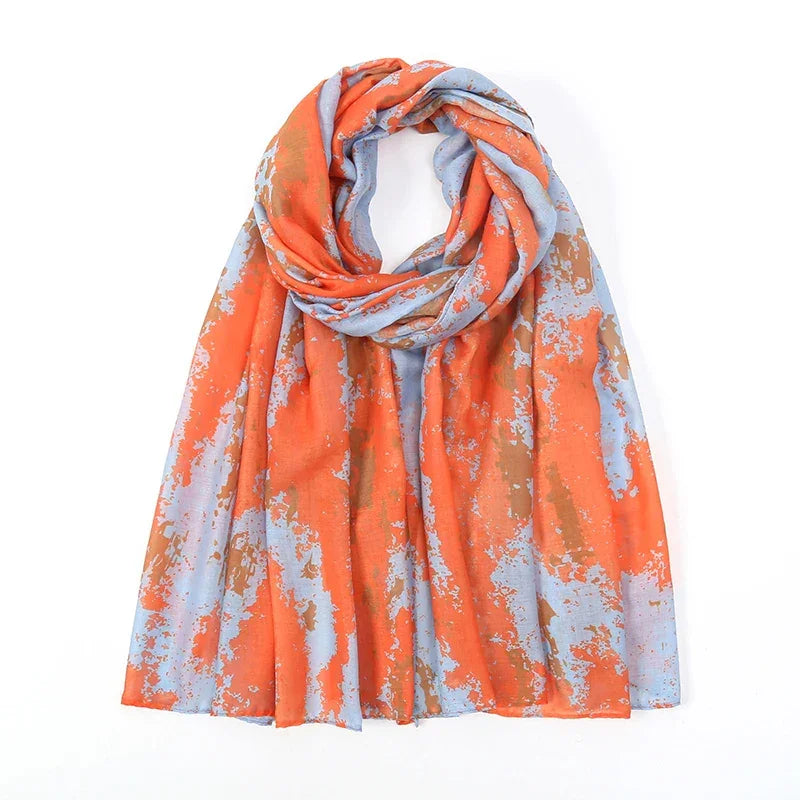 Watercolor Hijab Scarf Bandana Headband Vintage - Palm and Thread