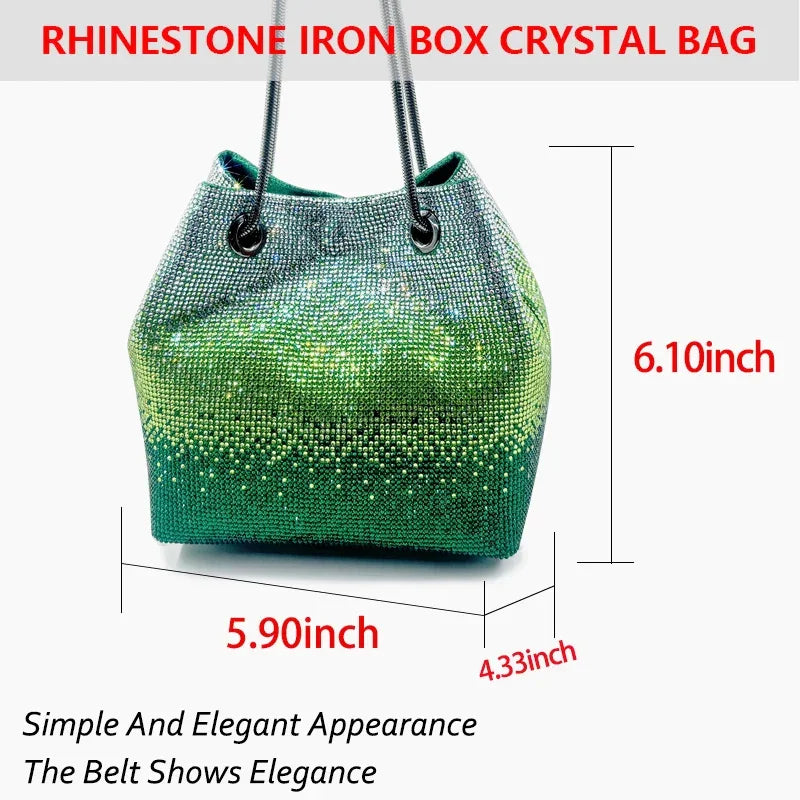 Italian Design Luxury Shiny Handbag - Palm and Thread